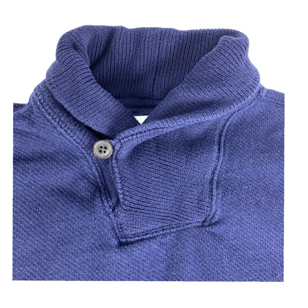 Old Navy Large Blue Popover Shirt L Warm - Picture 3 of 4